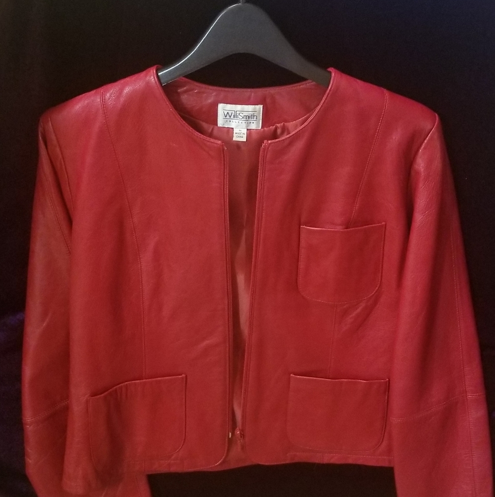 Ladies' Vintage Leather Jacket